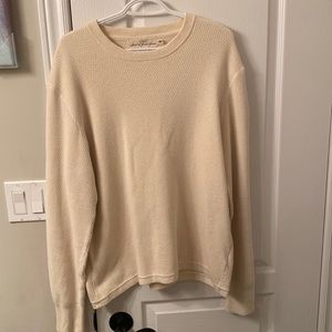 H&M L.O.G.G brand waffle knit shirt